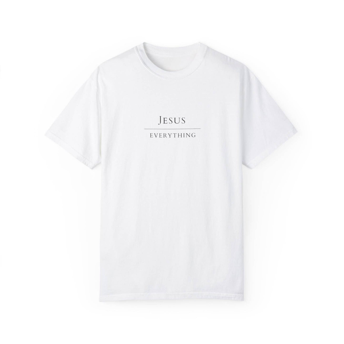 Jesus Over Everything- Black Font