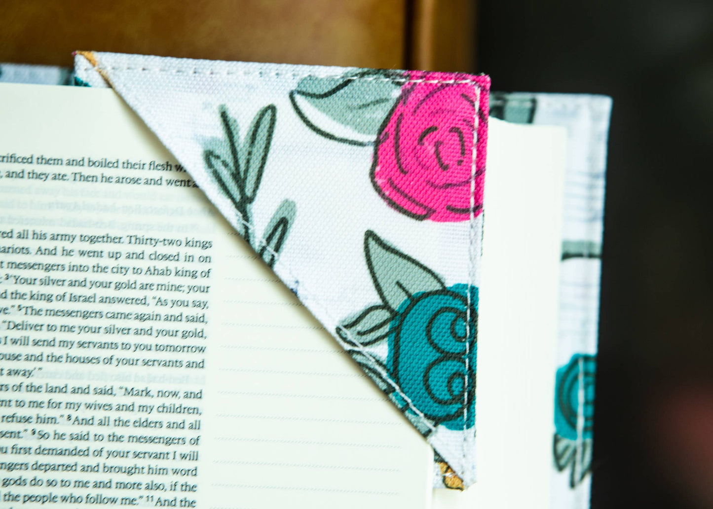 Church Floral Corner Bookmark