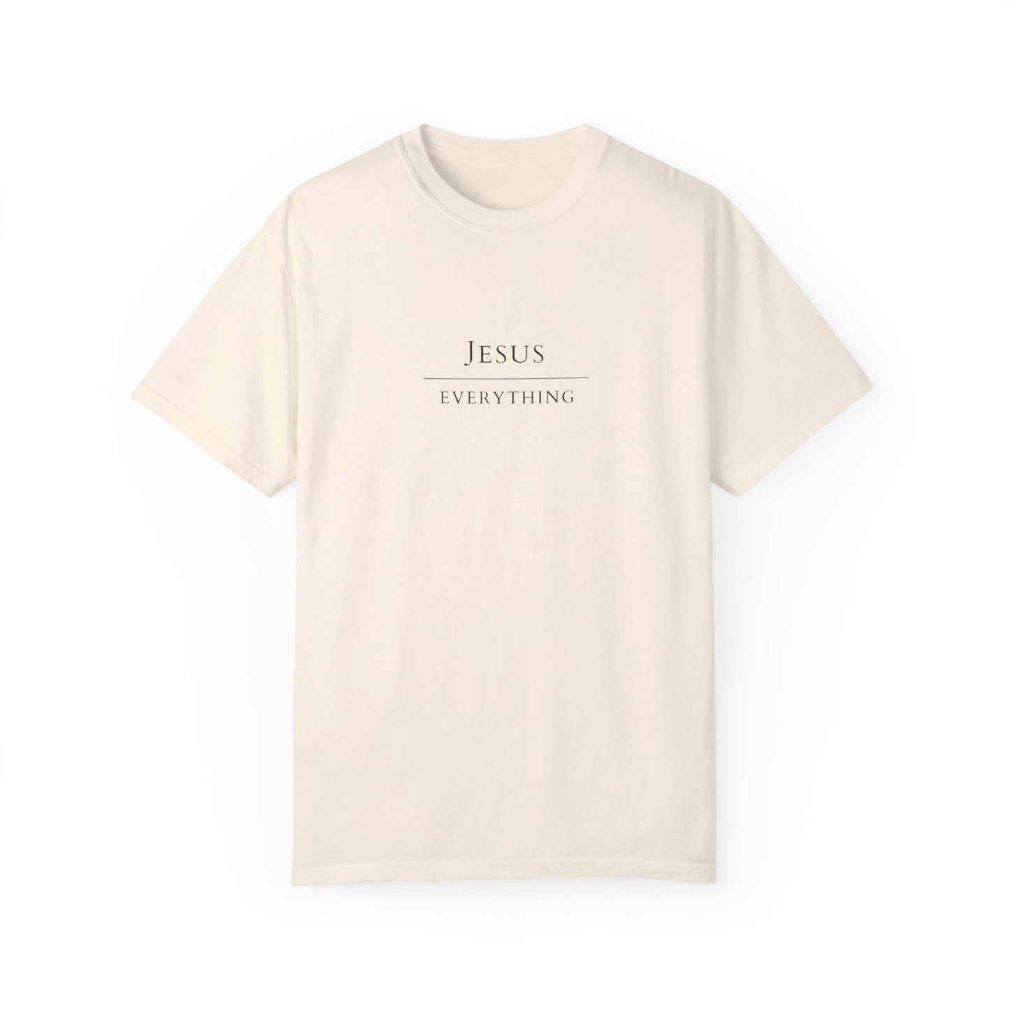 Jesus Over Everything- Black Font