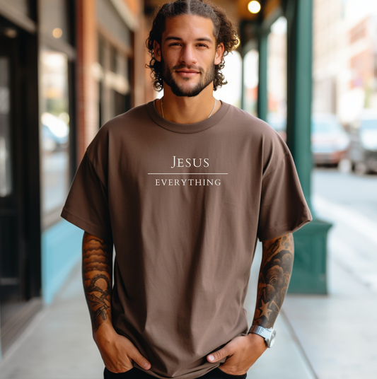 Jesus Over Everything Short Sleeve T-shirt