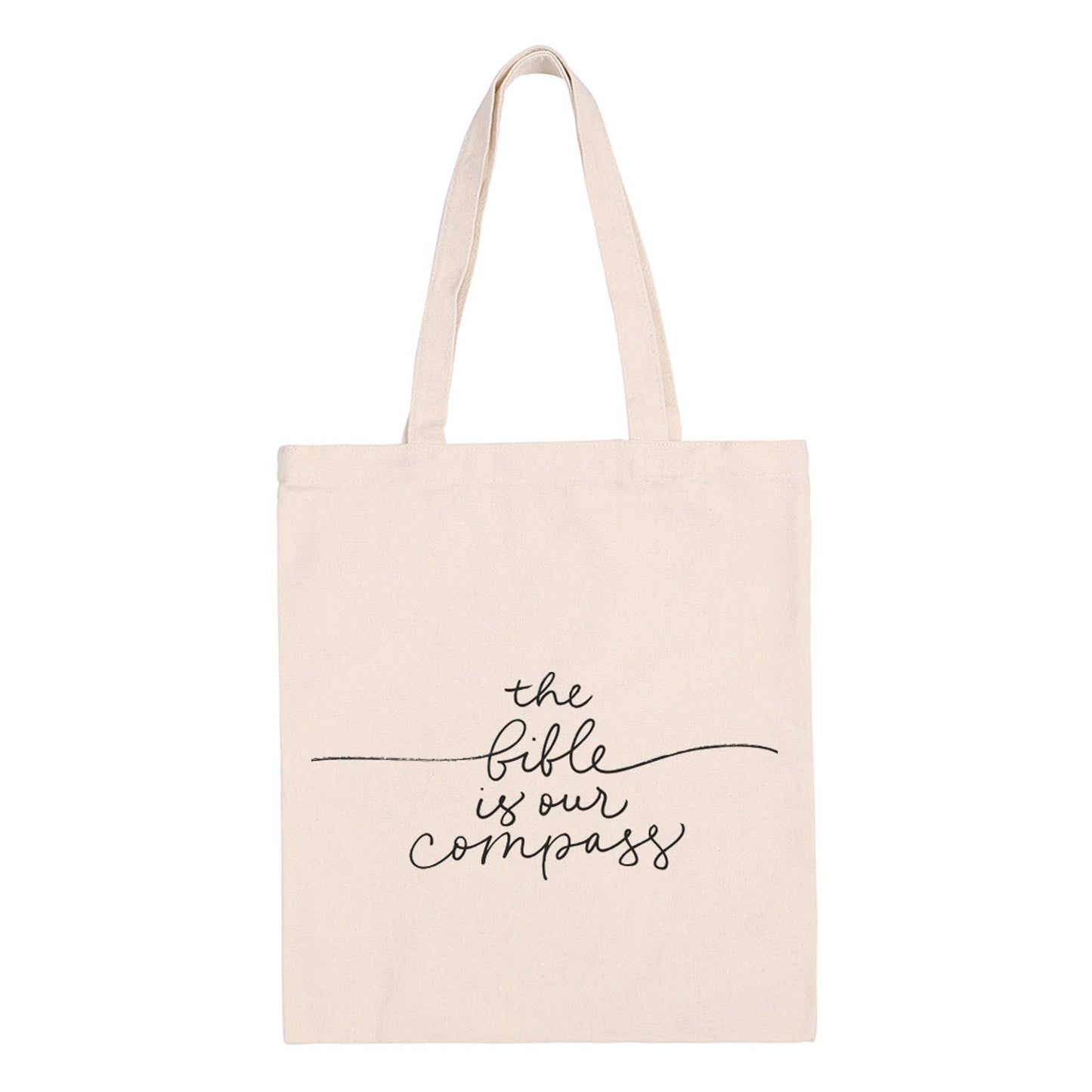 Bible Compass Tote Bag