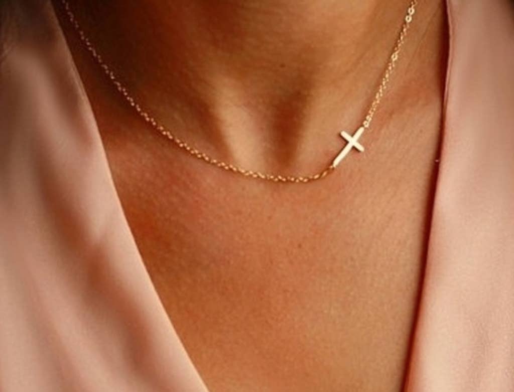 925 Cross Necklace NK20057