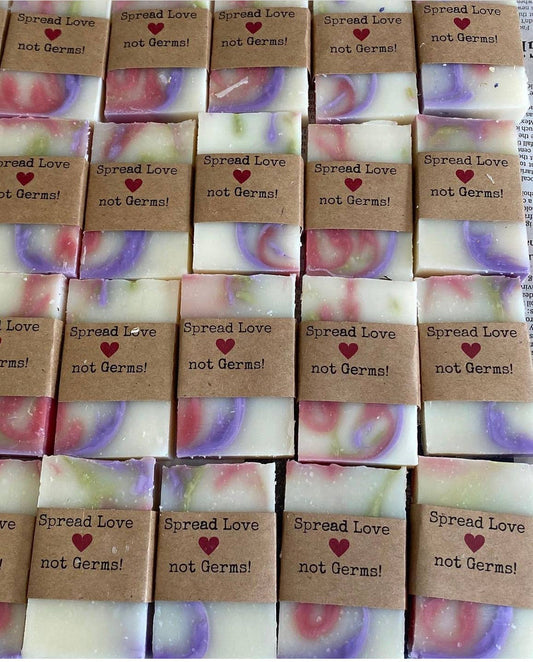 Guest sized soap bars, stocking stuffer, nurse gifts