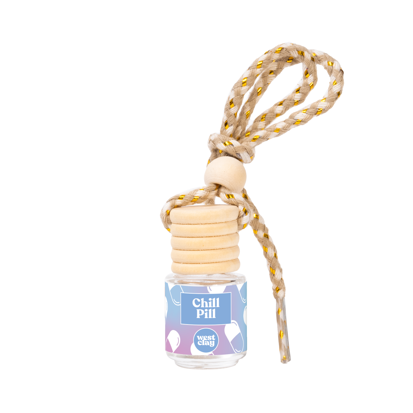 Chill Pill Car Air Freshener | Hanging Fragrance Diffuser