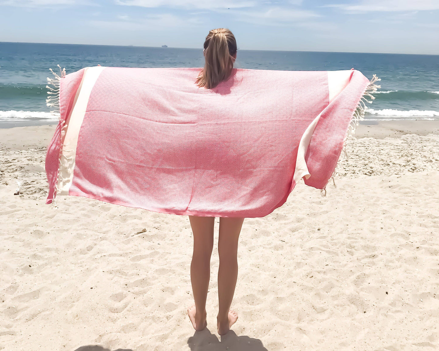 Turkish Towel | Peshtemal | Sand Resistant Beach Towel