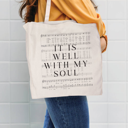 It Is Well With My Soul Tote Bag