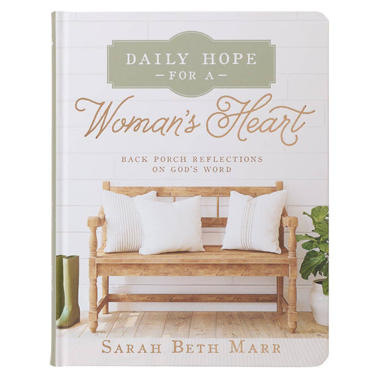 Devotional Daily Hope for a Woman's Heart Hardcover Books